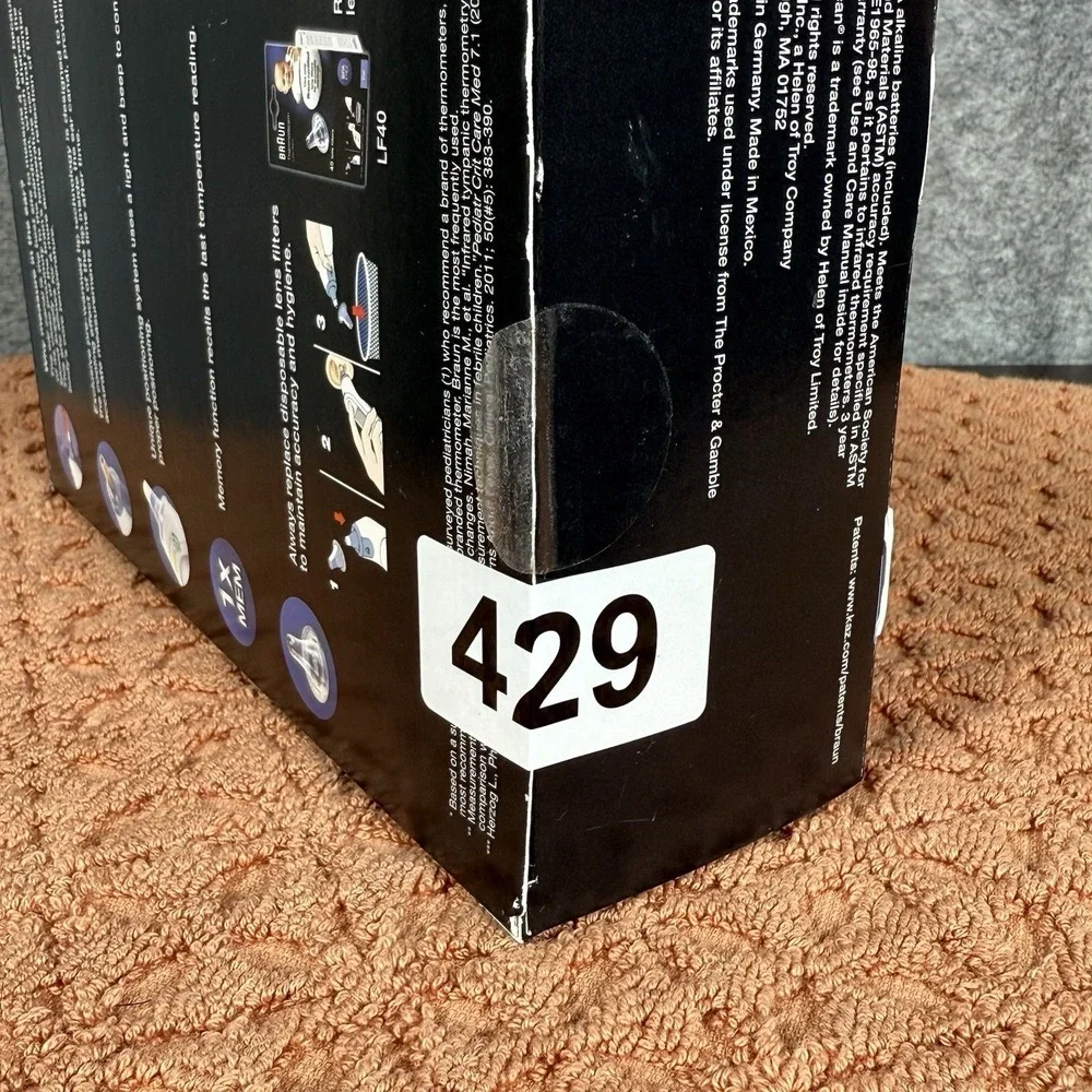 braun thermoscan ear
